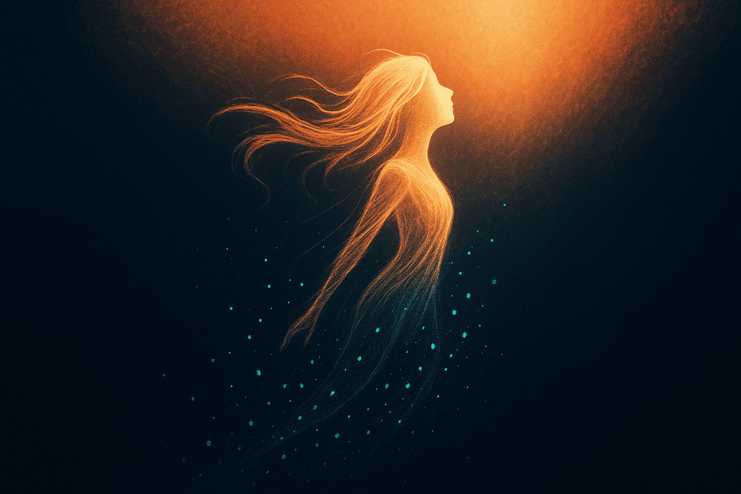 Child rising with strength